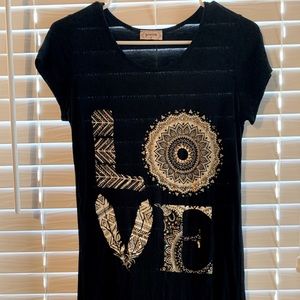 Black Cute top/dress